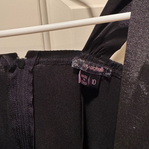 NWT Girls Black Party Dress - Picture 5 of 9